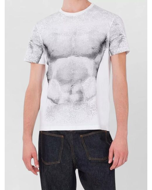 Moschino White Short-Sleeve T-Shirt for men