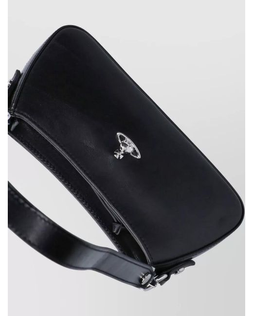 Vivienne Westwood White Tasha Leather Shoulder Bag