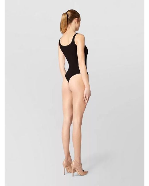 Wolford Black Jamaika Sleeveless Bodysuit
