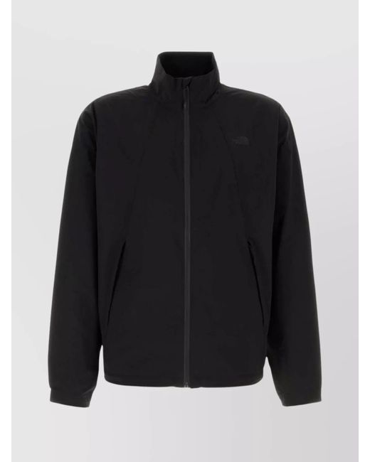 The North Face Black Nylon Windbreaker Jacket for men