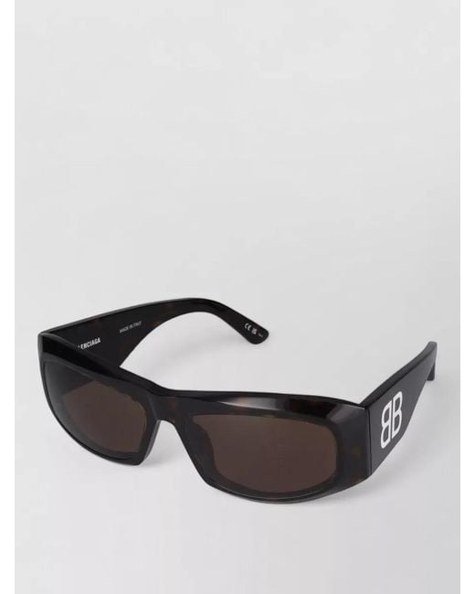 Balenciaga Multicolor Sunglasses Bb0395S 002 Oversized Square Frame