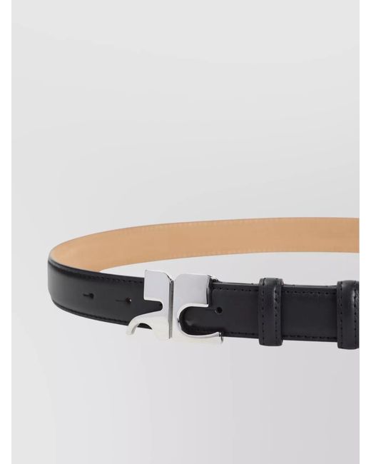 Courreges Multicolor Adjustable Smooth Leather Accessory Loops