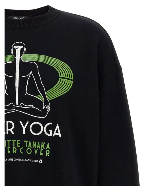 Undercover Blue Printed Sweatshirt