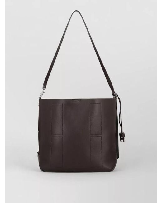 Hogan Multicolor Hobo Shoulder Bag Hocket Medium Leather