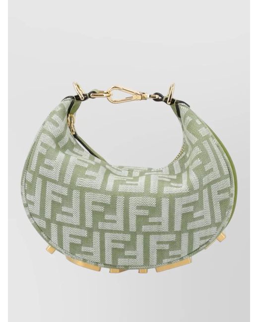 Fendi Metallic Mini Shoulder Bag