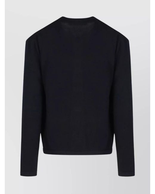 Vivienne Westwood Blue Cashmere Fine-Knit V-Neck Cardigan for men