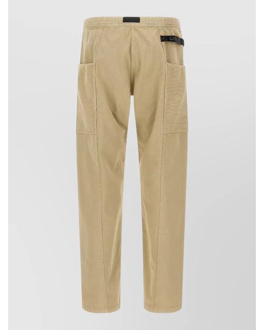 Gramicci Natural Gadget Pants Belted Waist Straight Leg for men