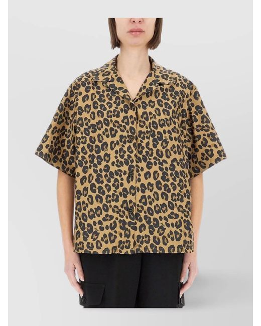 Aspesi Multicolor Animal Print Shirt