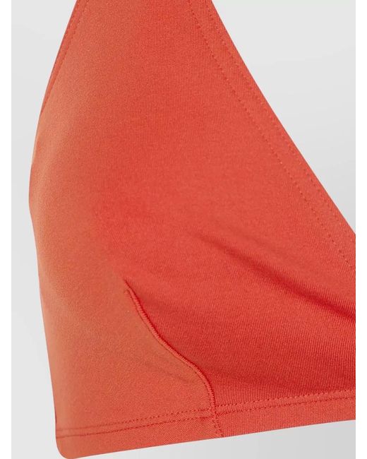 Eres Red Gang Halterneck Triangle Bra Top