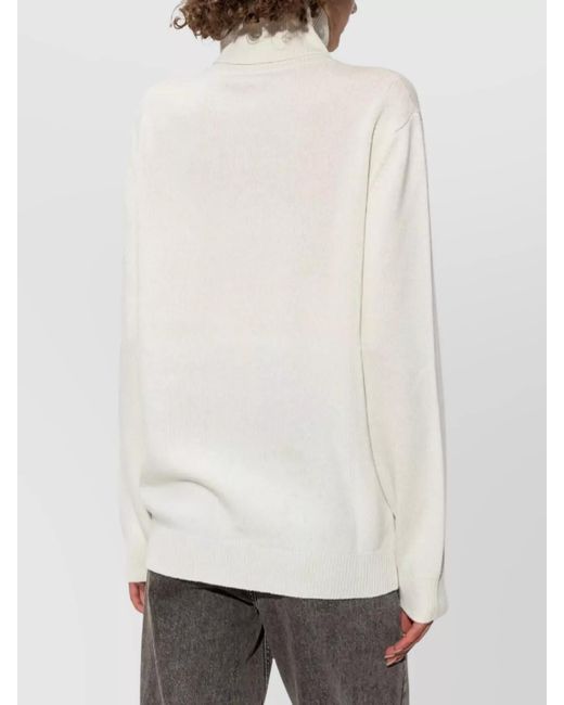 Fabiana Filippi White Wool Jumper