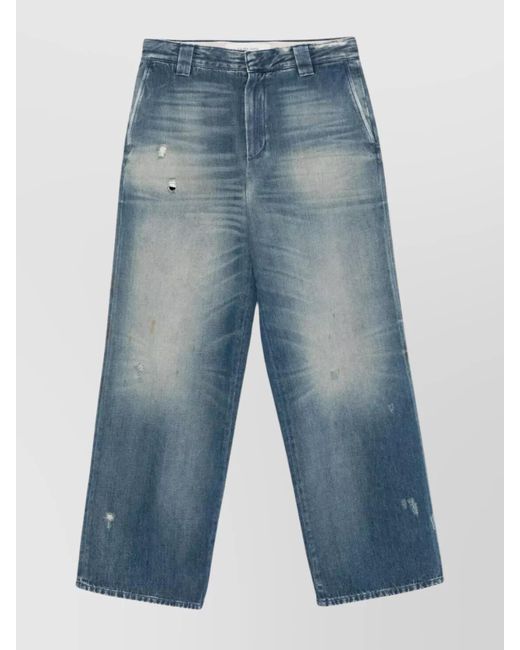 Golden Goose Deluxe Brand Blue Journey M's Straight Leg Chino Pant for men