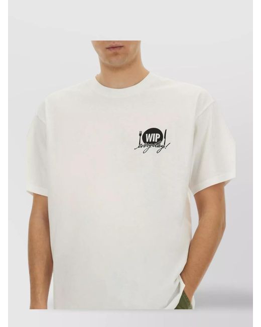 Carhartt White Organic Cotton Short-Sleeve T-Shirt for men