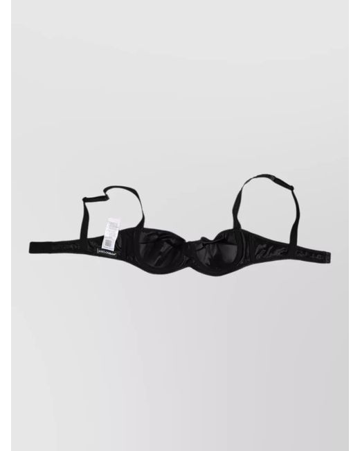 Dolce & Gabbana Metallic Balconette Bra