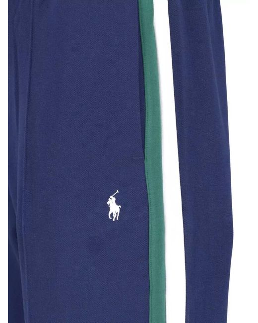 Polo Ralph Lauren Blue Straight-Leg Track Pants for men
