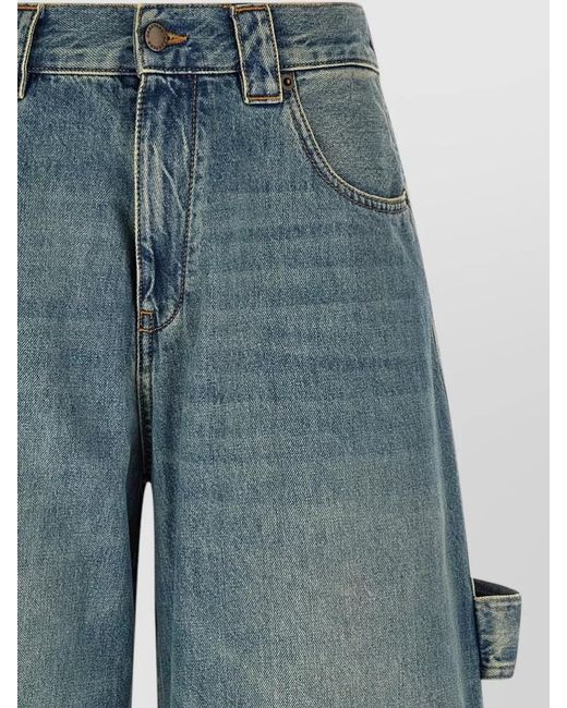 DARKPARK Blue Audrey High Waist Wide Leg Denim
