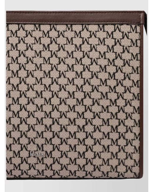 Max Mara White Clutch Bag