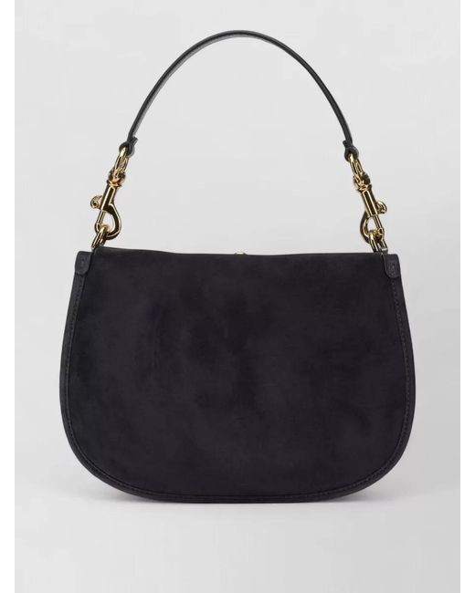 Etro Black Pony Small Crossbody Bag Hardware