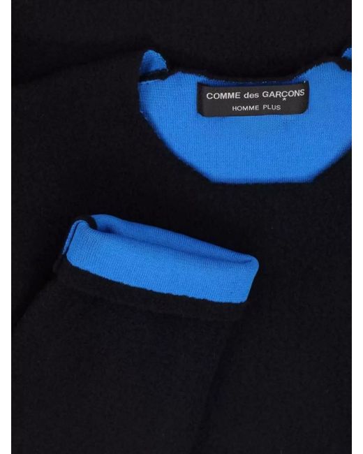 Comme des Garçons Blue Crewneck Jumper for men