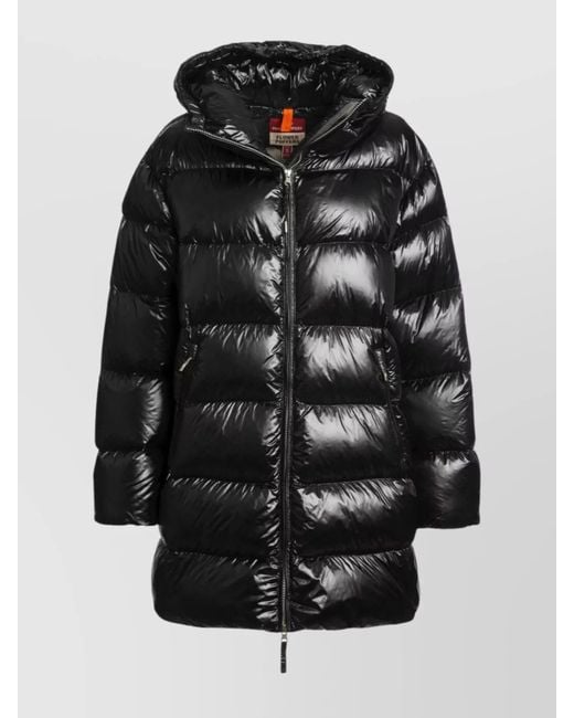 Parajumpers Black Down Puffer Jacket