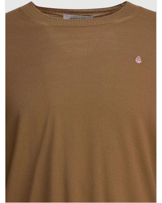 McQueen Brown Wool Jumper for men