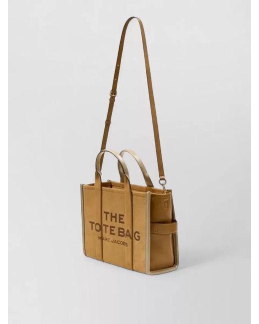 Marc Jacobs White Medium Leather Tote Bag Shoulder Strap