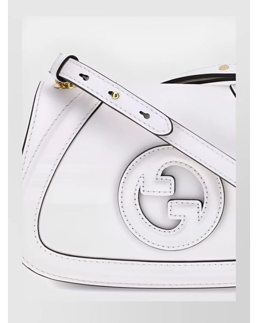 Gucci Natural Blondie Small Leather Shoulder Bag