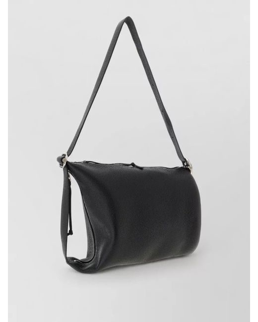 Loewe Black Loop M Bucket Shoulder Bag Textured Finish for men