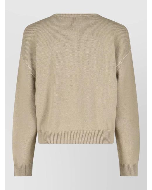 A.P.C. Natural Crewneck Jumper for men