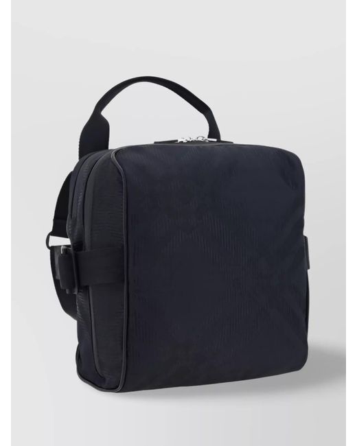 Burberry Blue Nylon Shoulder Bag for men