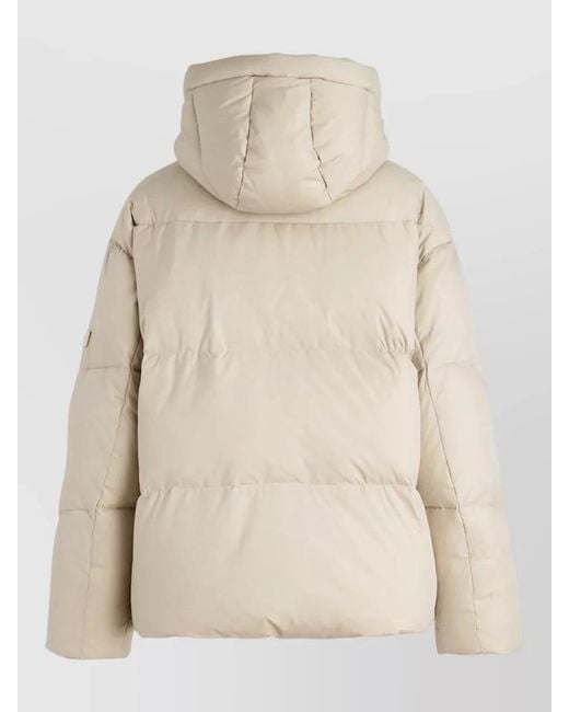 Tatras Natural Gigi Hooded Long Sleeves Padded Coat