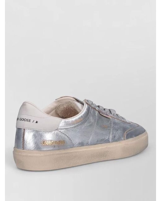 Golden Goose Deluxe Brand Multicolor Low Top Lace Up Metallic Sneakers for men