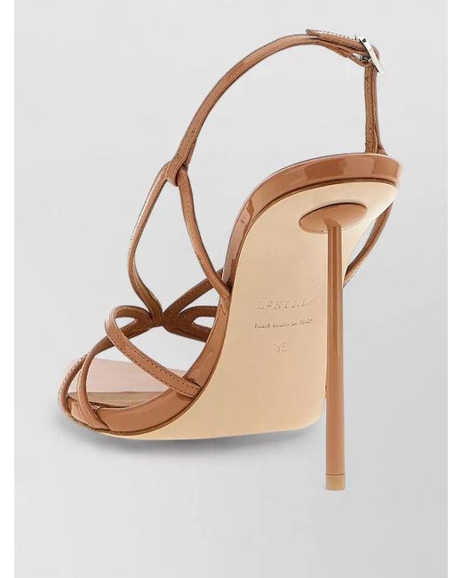 Le Silla Multicolor Leather Eugenie Sandals