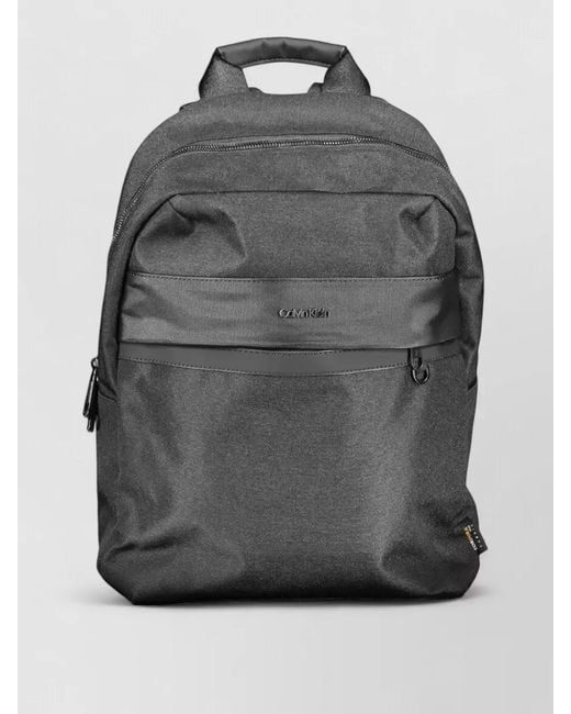 Calvin Klein Gray Polyester Backpack for men
