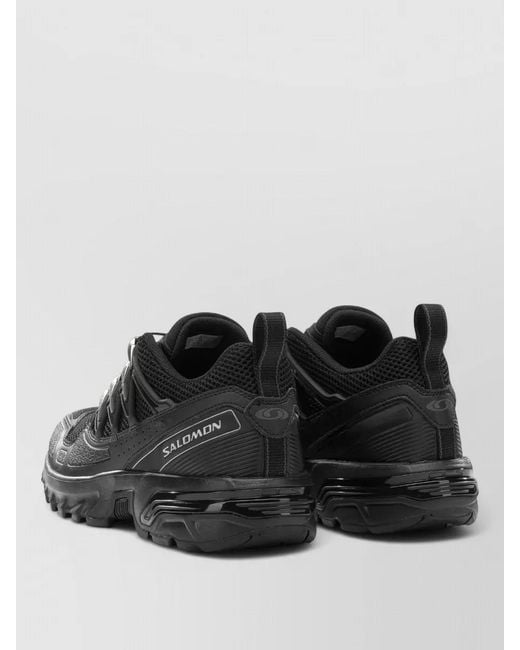 Salomon Black Mesh Low-Top Sneakers for men