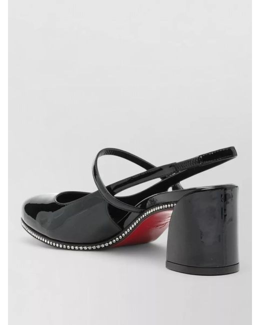 Christian Louboutin Black Patent Leather Pumps