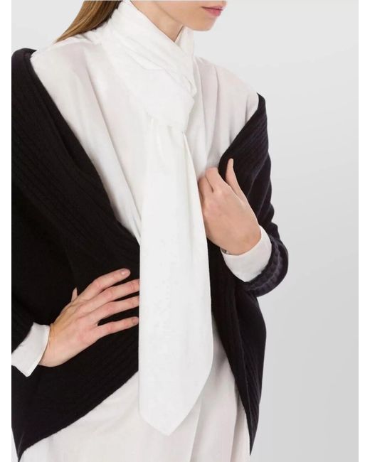 Alberta Ferretti White Cotton Shirt