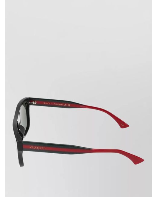 Gucci Gray Sunglasses Gg2119S 001 Rectangular Frame for men