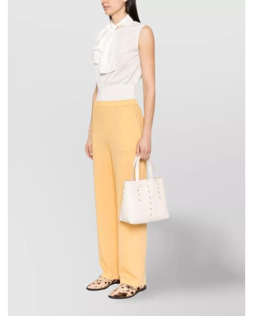 Fabiana Filippi Natural Leather Shoulder Bag