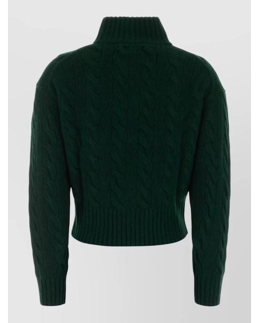Polo Ralph Lauren Green Cashmere Wool Jumper