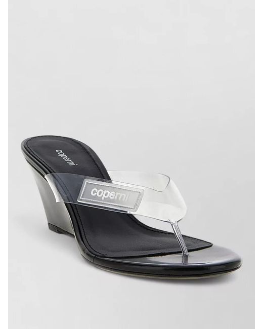Coperni Multicolor Pvc Wedge Thong Sandals