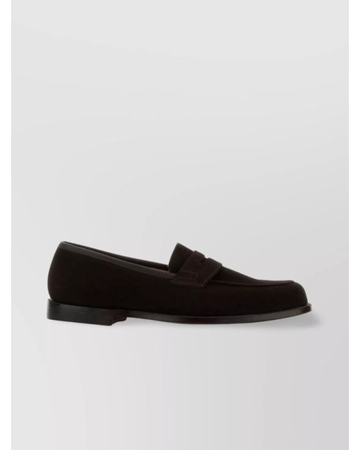 Crockett and Jones Black Grantham 2 Loafers for men