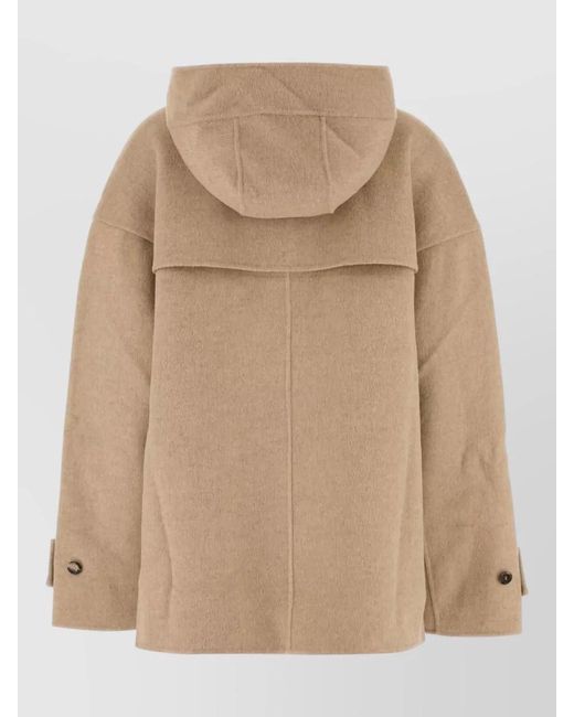 J.W. Anderson Natural Wool Coat