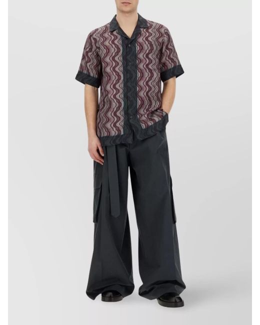 Dries Van Noten Multicolor Printed Shirt for men
