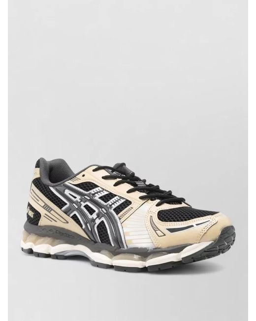 Asics Metallic Low Profile Sneakers Mesh Silk Nylon