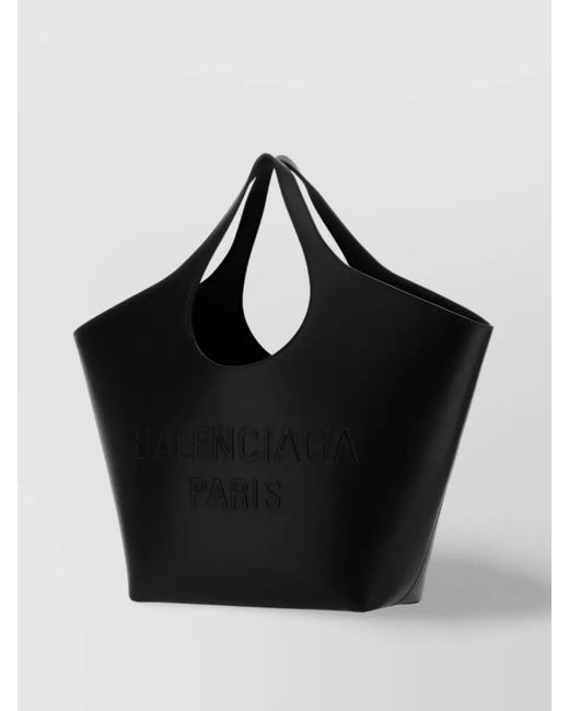 Balenciaga Black Shopping Leather Tote Bag