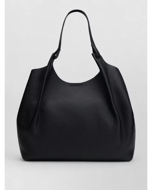Gianni Chiarini Black Dua Tote Shoulder Bag Large Design