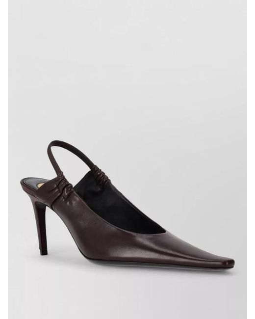 Saint Laurent Multicolor Leather Anne-Marie Pumps
