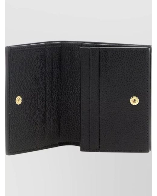 Gucci Gray Gg Marmont Mini Bifold Wallet Canvas Leather