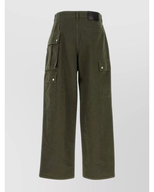 Loewe Green Cargo Pants for men