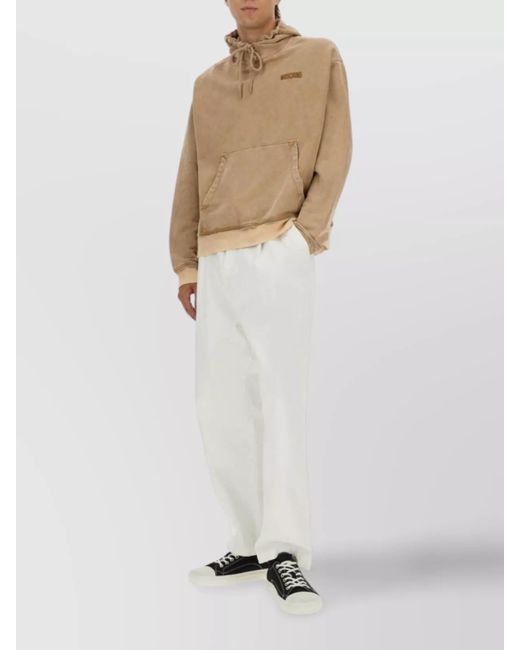 Moschino Natural Logo Hoodie for men
